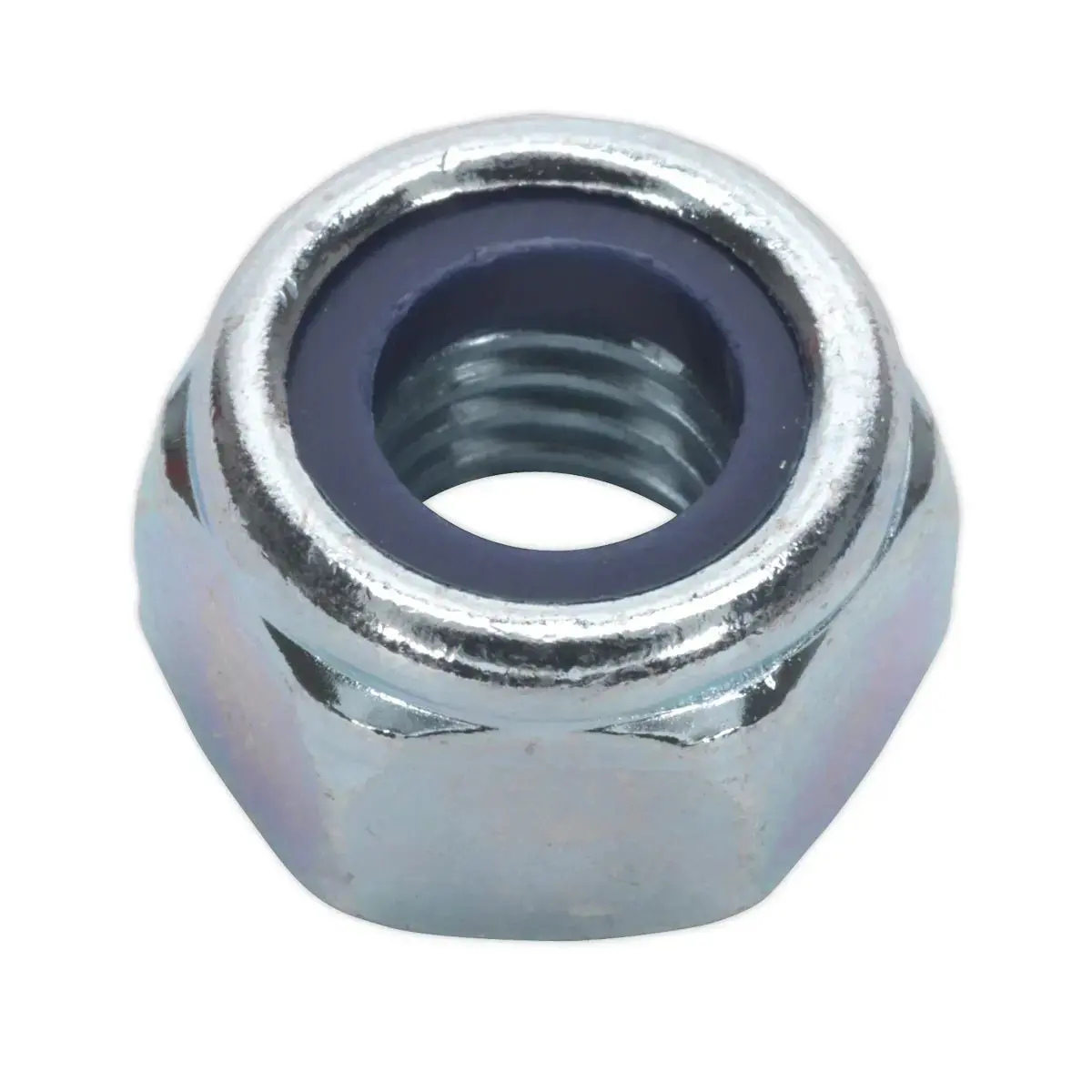Sealey Nylon Locknut M10 Zinc Pack Of 100 1