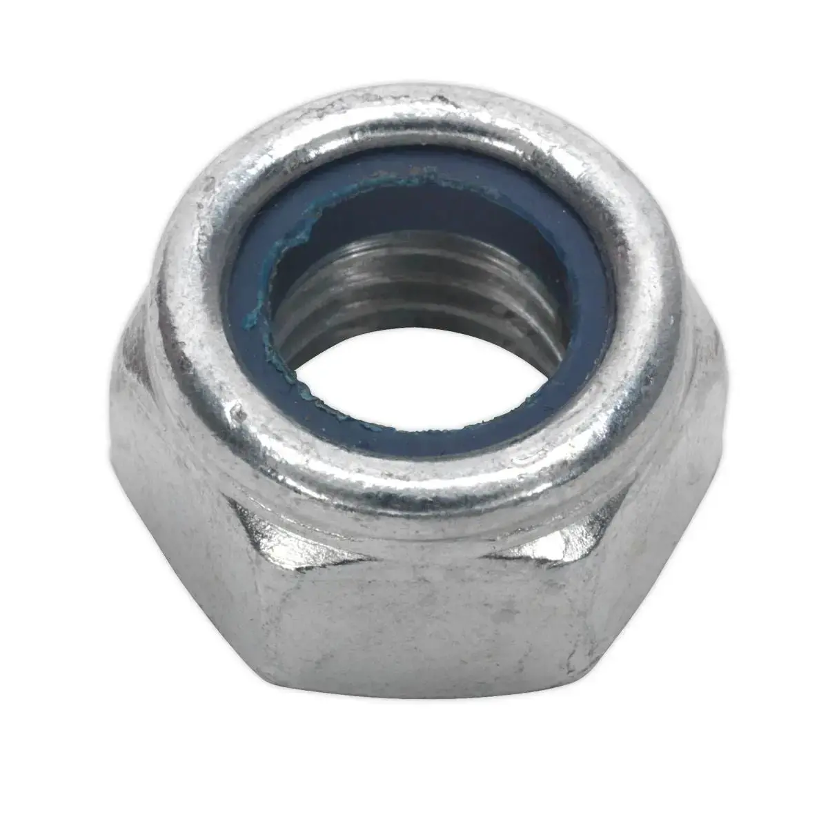 Sealey Nylon Locknut M14 Zinc Pack Of 25 1