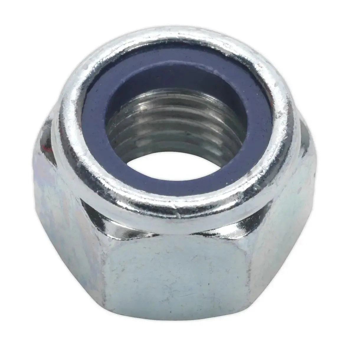Sealey Nylon Locknut M16 Zinc Pack Of 25 1