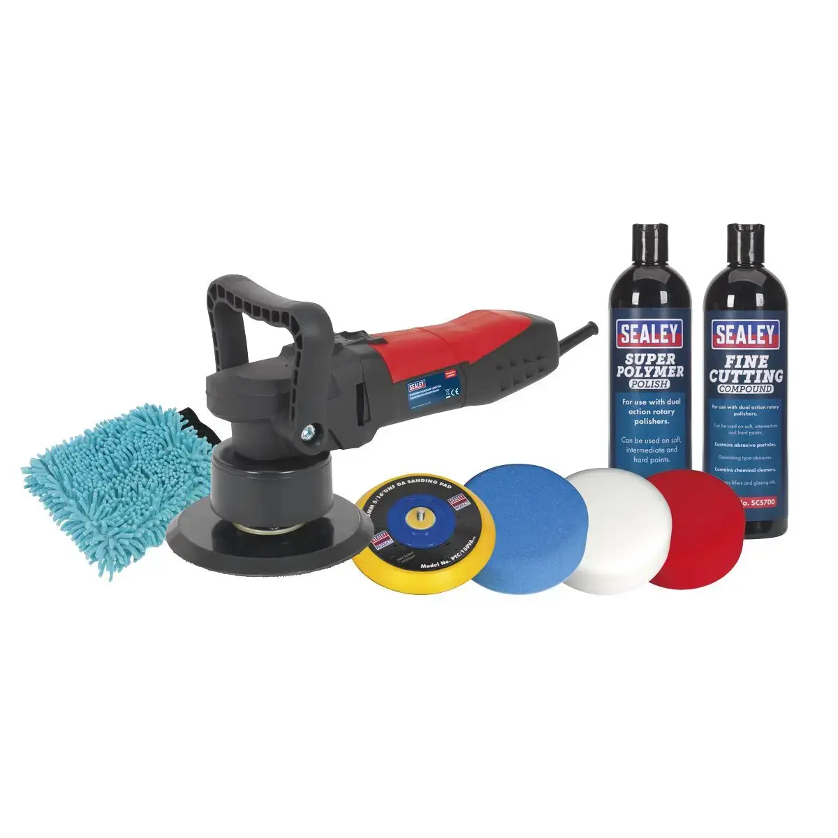 Sealey Ø150mm Pro Polishing & Compounding Kit 600W/230V 1