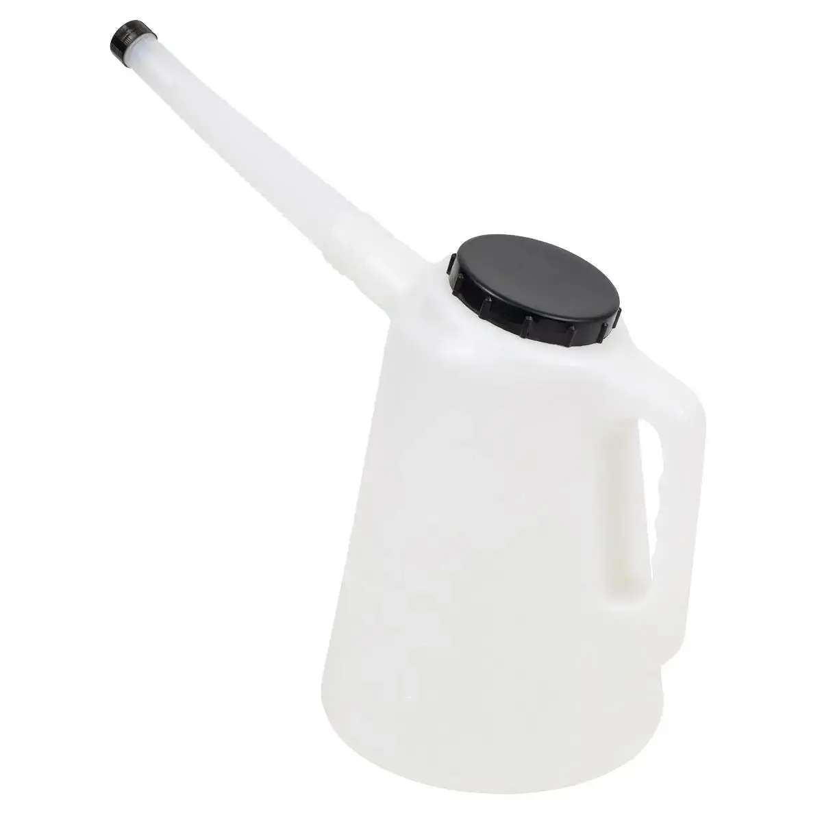 Sealey Oil Container With Flexible Spout 3L - Black Lid 1