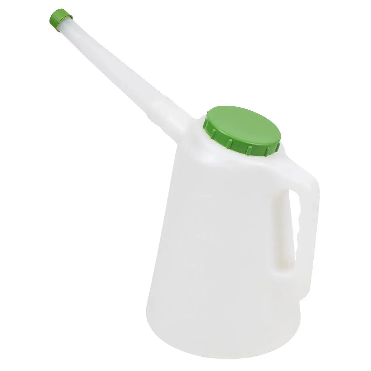 Sealey Oil Container With Flexible Spout 3L - Green Lid 1