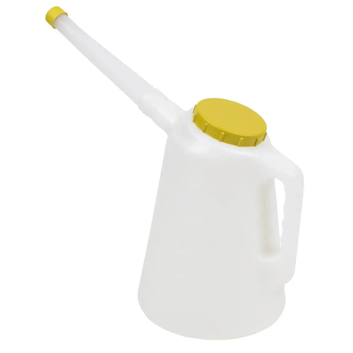 Sealey Oil Container With Flexible Spout 3L - Lime Lid 1