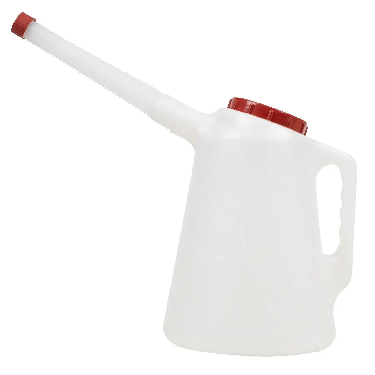 Sealey Oil Container With Flexible Spout 3L - Red Lid 2