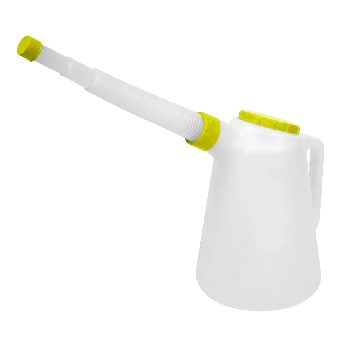 Sealey Oil Container With Lime Lid & Flexible Spout 5L 1