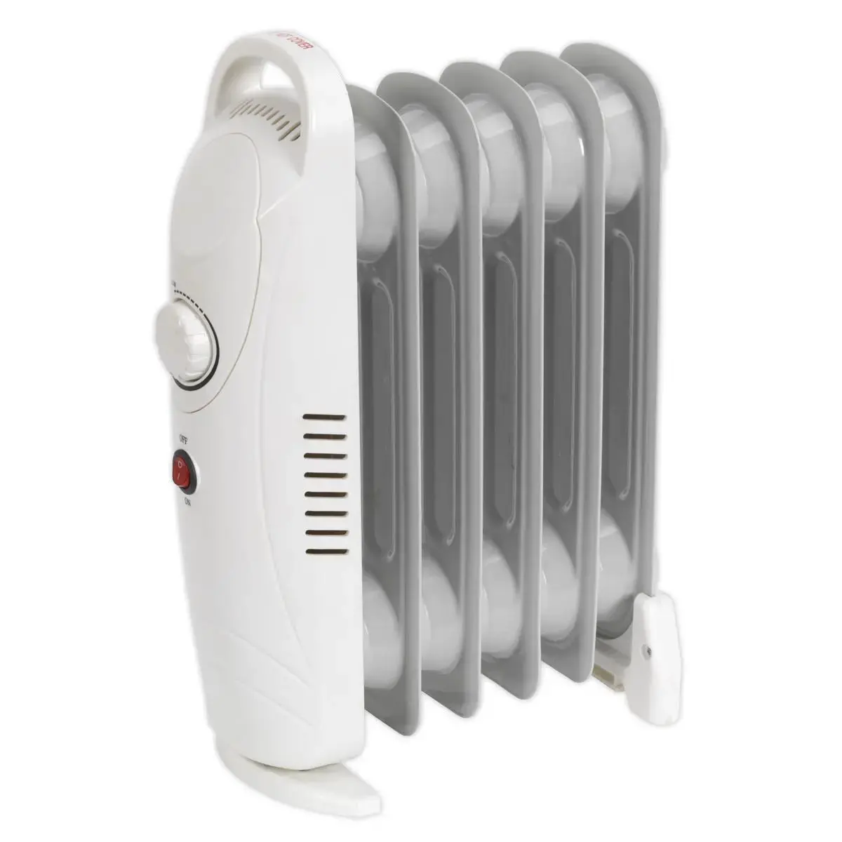 Sealey Oil-Filled Radiator Mini 800W/230V 6-Element 1