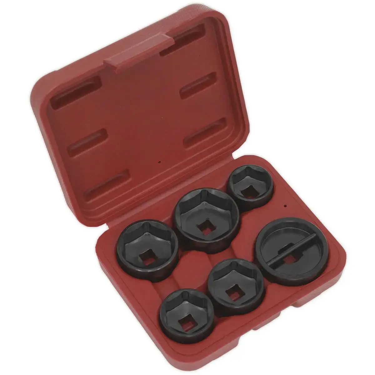 Sealey Oil Filter Cap Wrench Set 6Pc 1