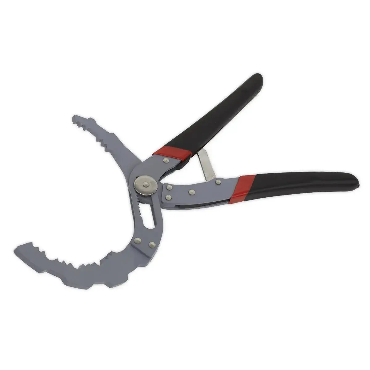 Sealey Oil Filter Pliers Self-Adjusting Angled 1