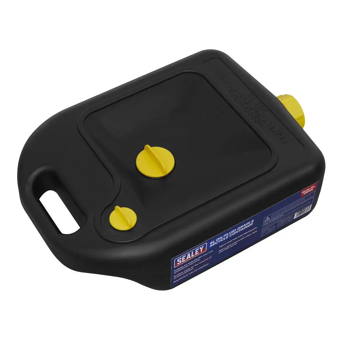 Sealey Oil/Fluid Drain & Recycle Container 6L 1