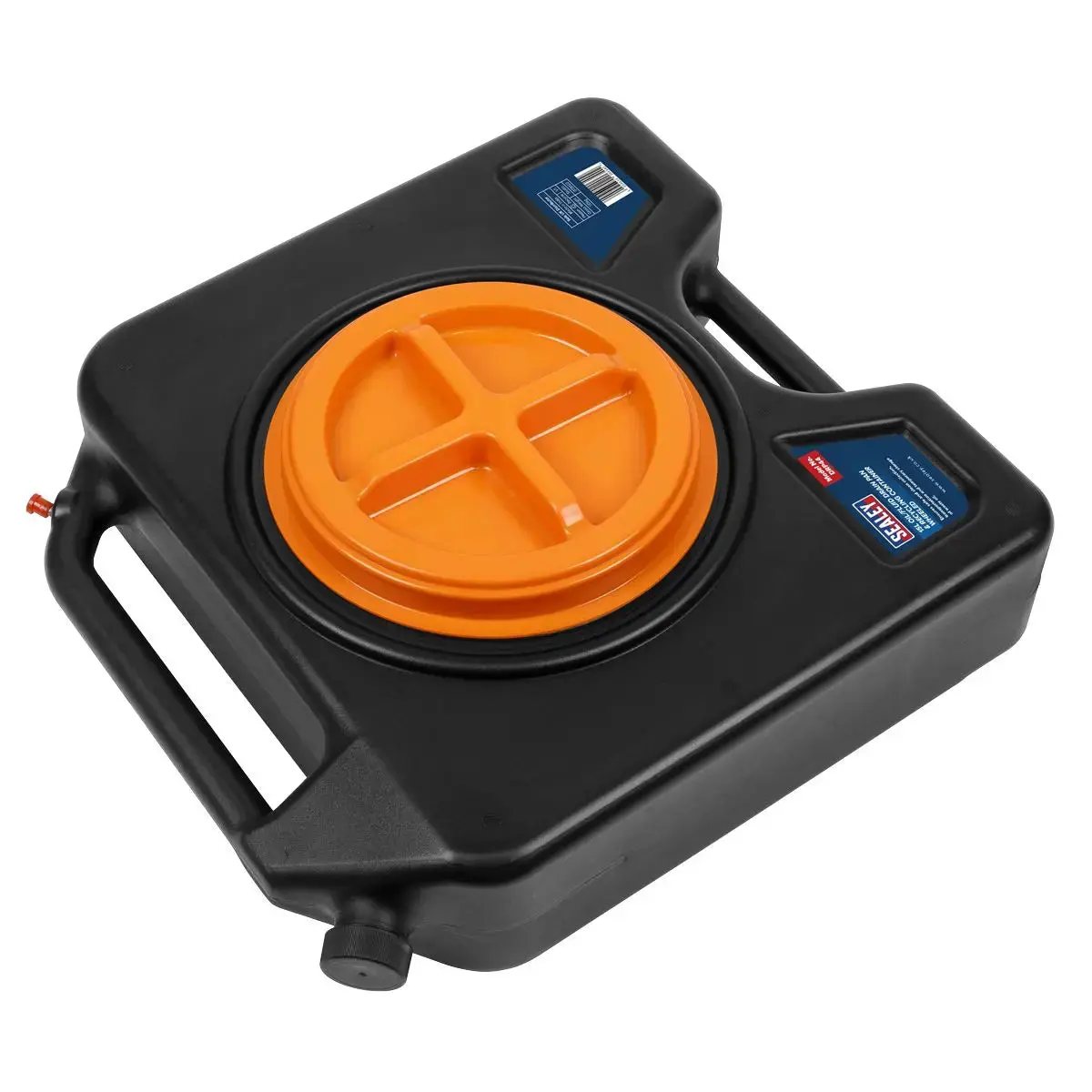 Sealey Oil/Fluid Drain & Recycling Container 15L - Wheeled 1