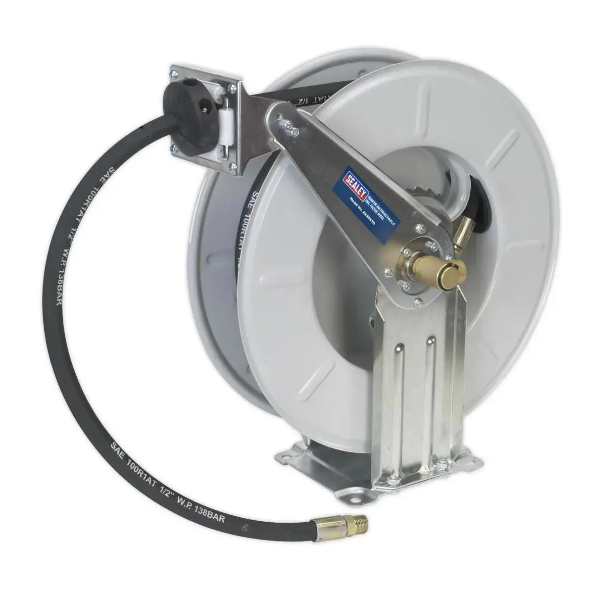 Sealey Oil Hose Reel Retractable 10M 1