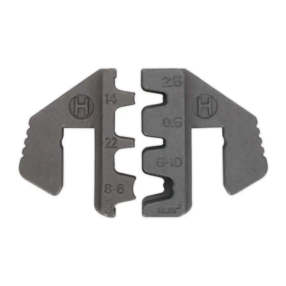 Sealey Open Barrel & D-Sub Crimping Jaws 1