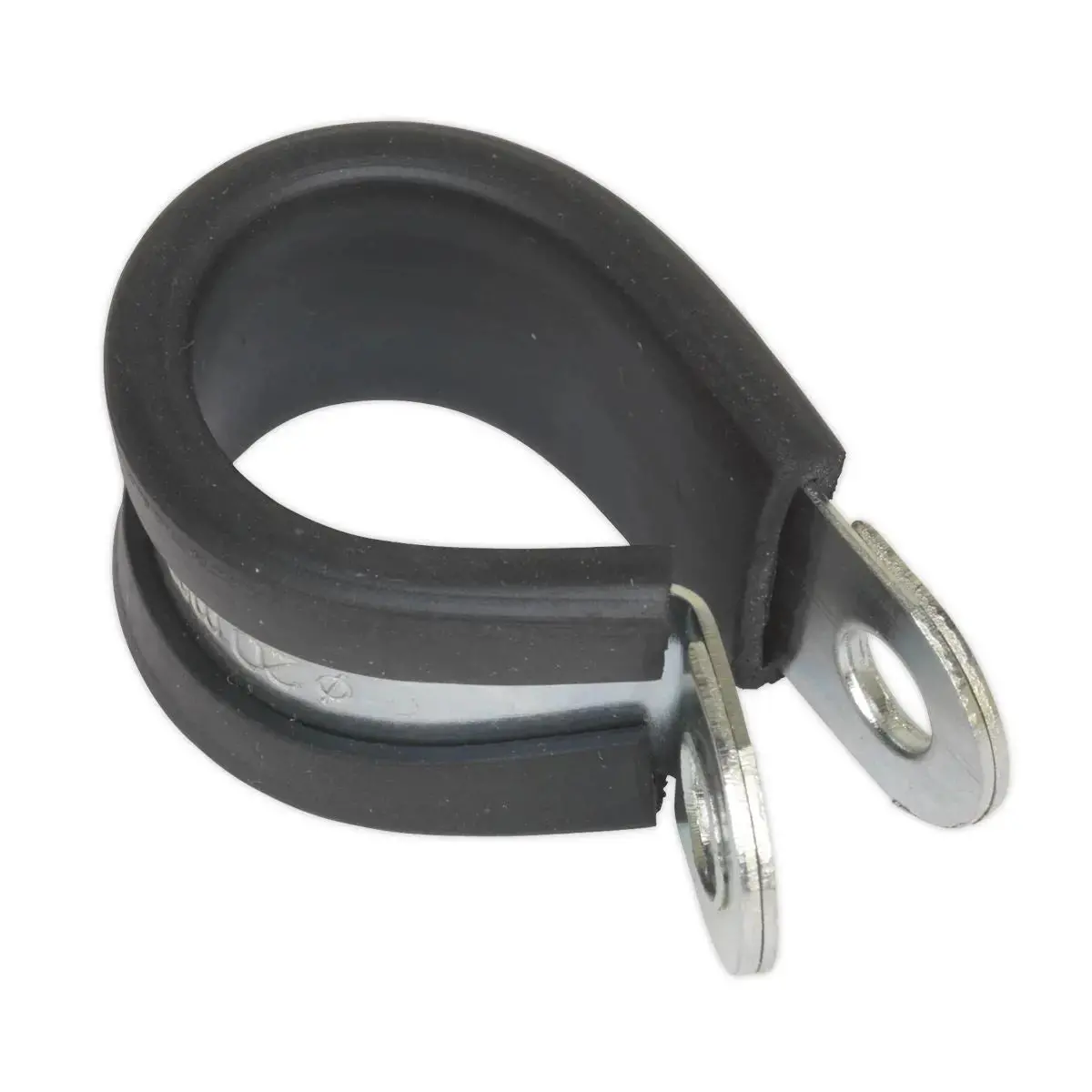 Sealey P-Clip Rubber Lined Ø21mm Pack Of 25 1