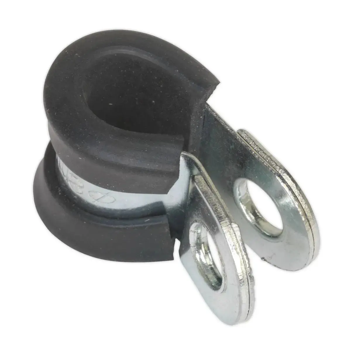 Sealey P-Clip Rubber Lined Ø8mm Pack Of 25 1