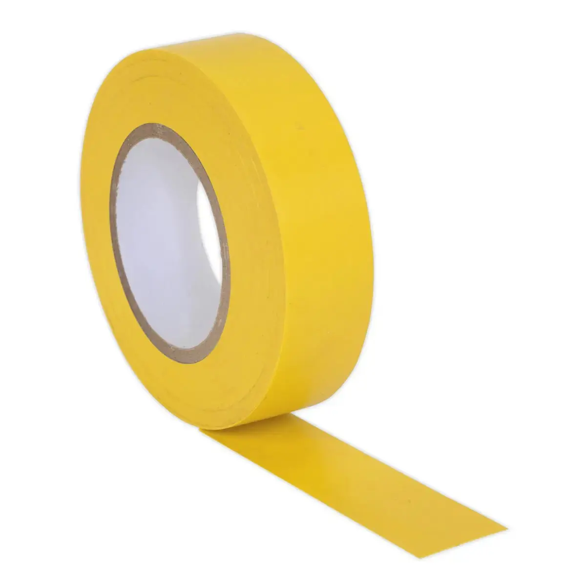Sealey Pvc Insulating Tape 19Mm X 20M Yellow Pack Of 10 1