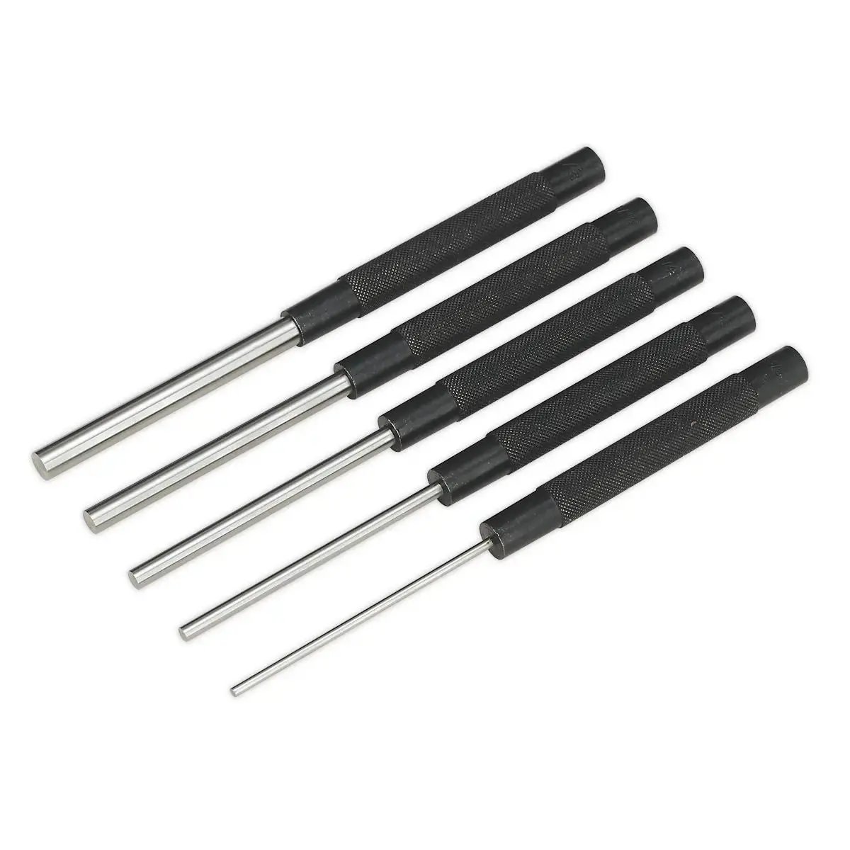Sealey Parallel Pin Punch Set 5Pc Long Pattern 1
