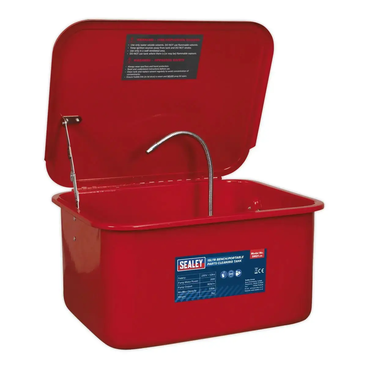 Sealey Parts Cleaning Tank Bench/Portable 1