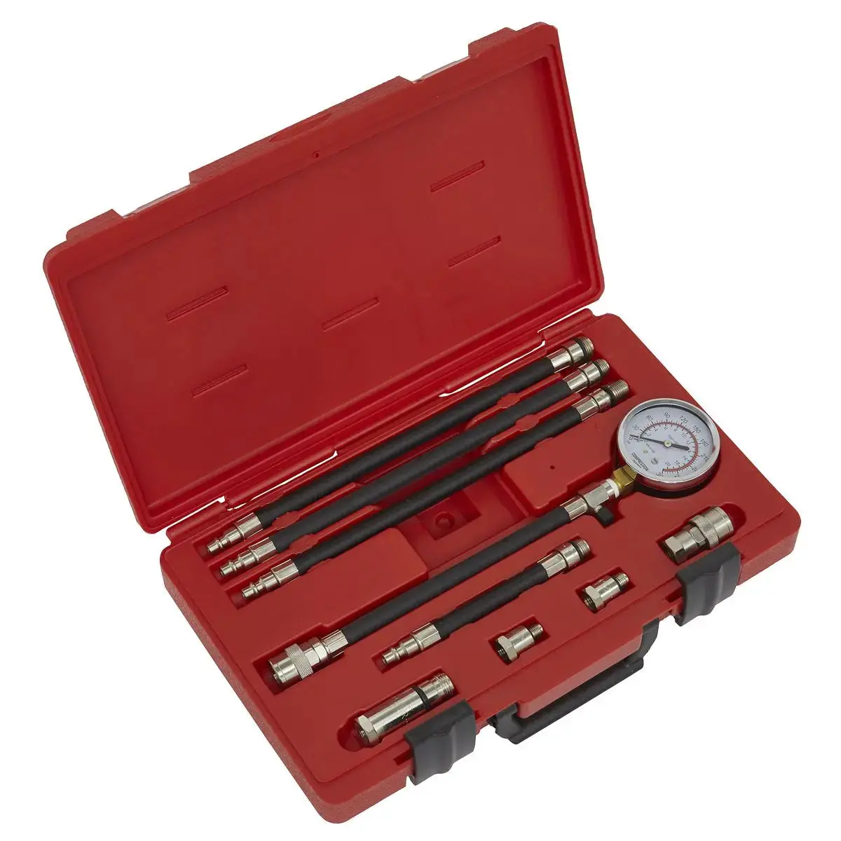 Sealey Petrol Compression Test Kit 10Pc 1