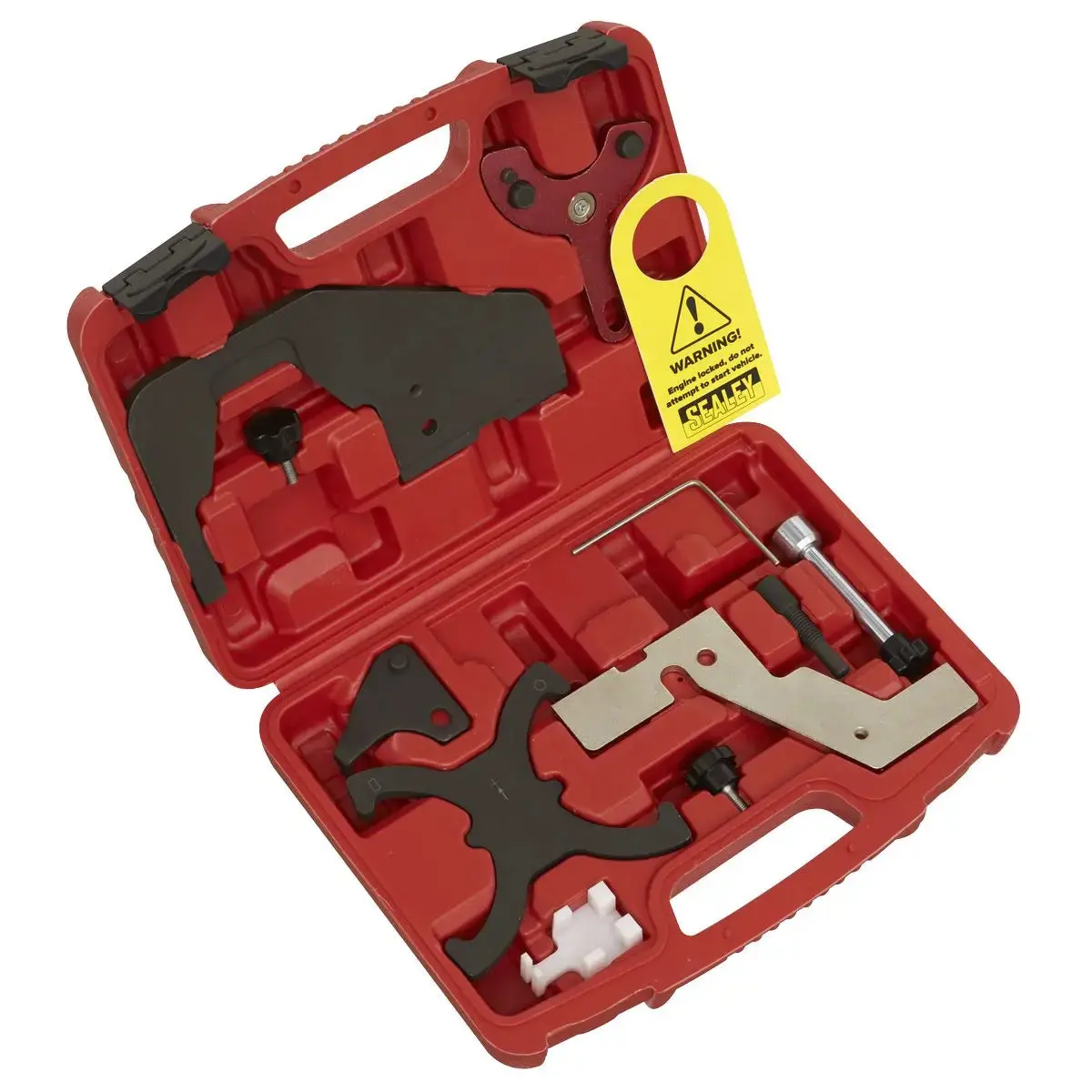 Sealey Petrol Engine Timing Tool Kit - For Ford, Volvo, Mazda 1.5, 1.6, 2.0 - Belt/Chain Drive 1