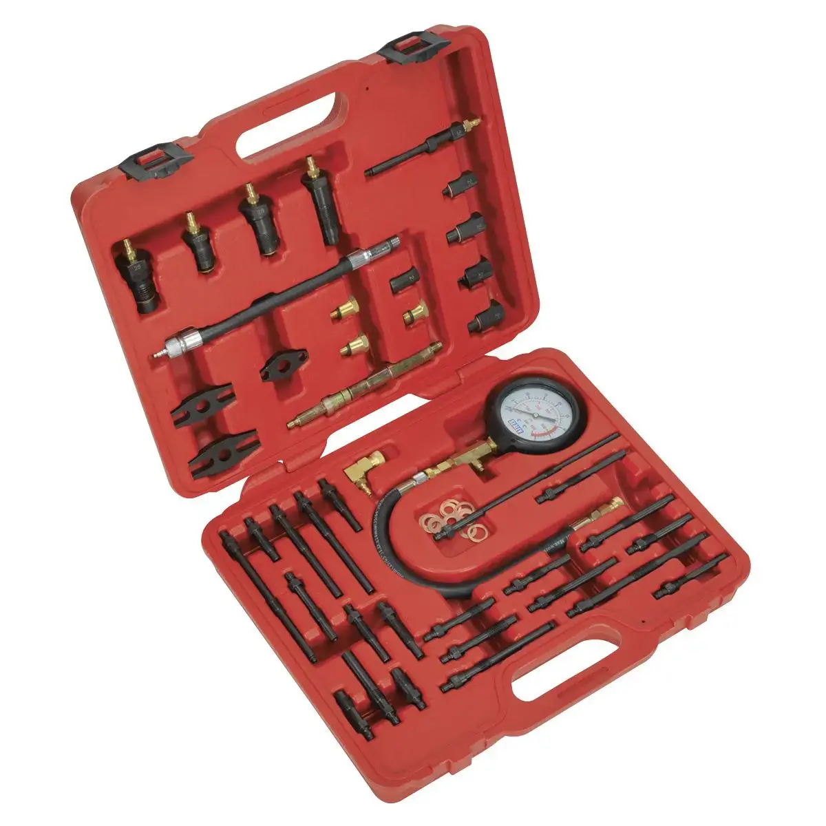 Sealey Petrol And Diesel Master Compression Test Kit 1
