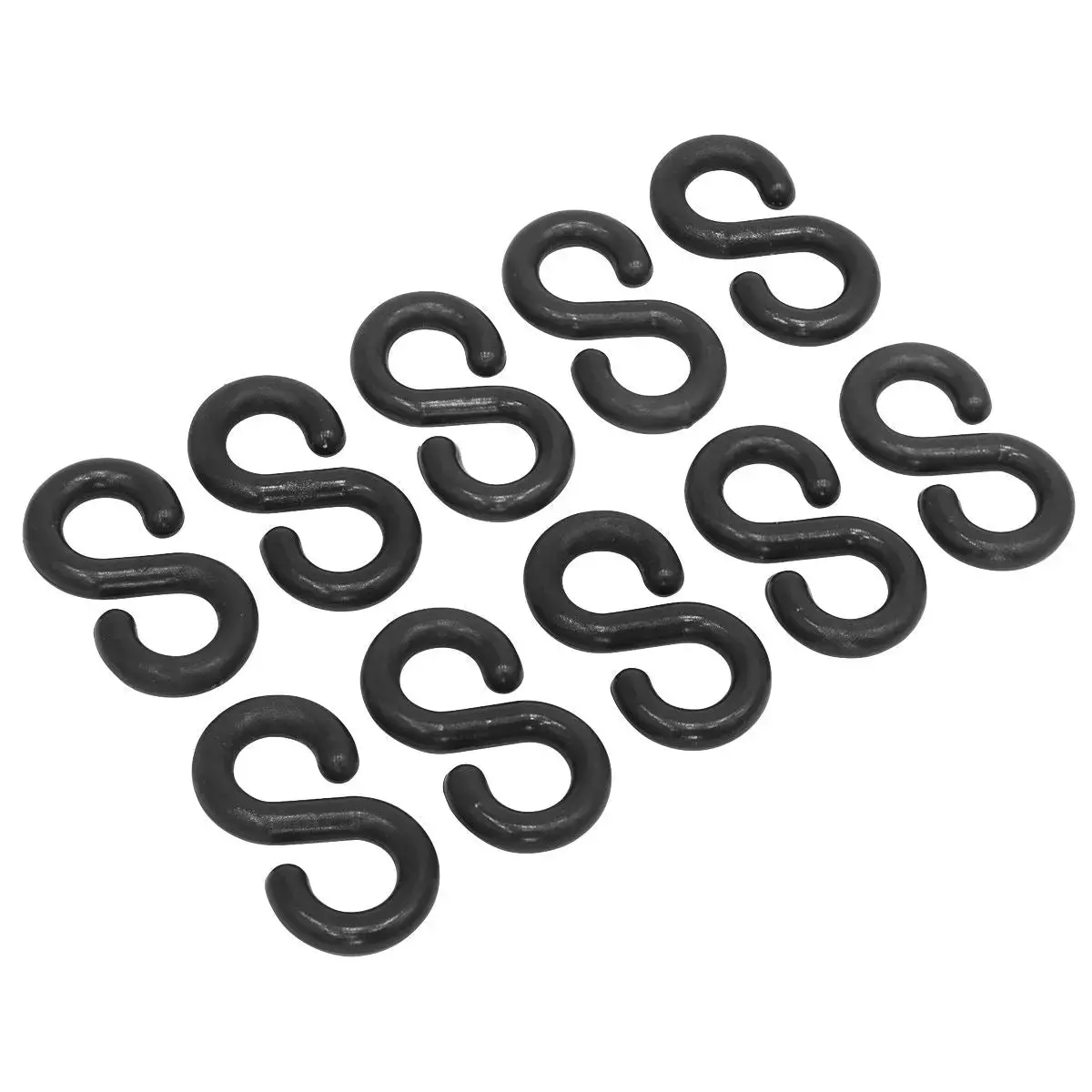 Sealey Plastic Chain S-Hook Pack Of 10 1