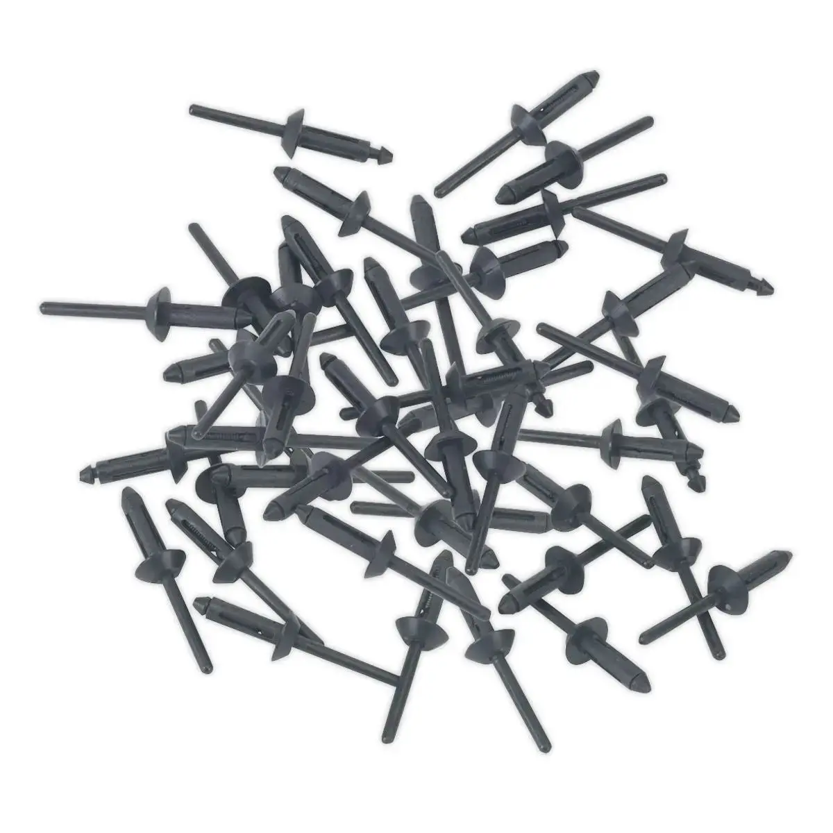 Sealey Plastic Rivet Ø5 X 15.8Mm Pack Of 50 1