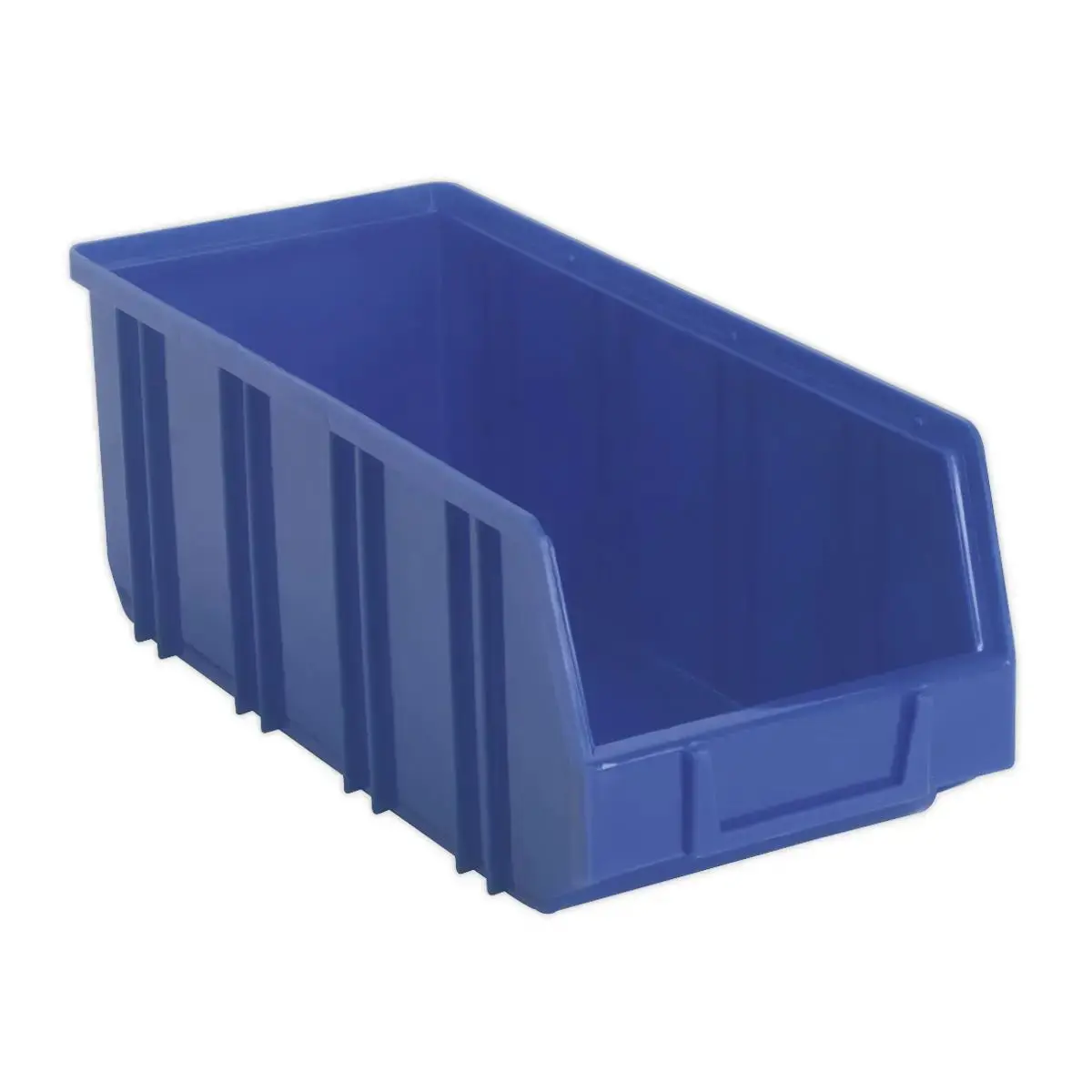 Sealey Plastic Storage Bin Deep 145 X 335 X 125Mm Blue Pack Of 16 1