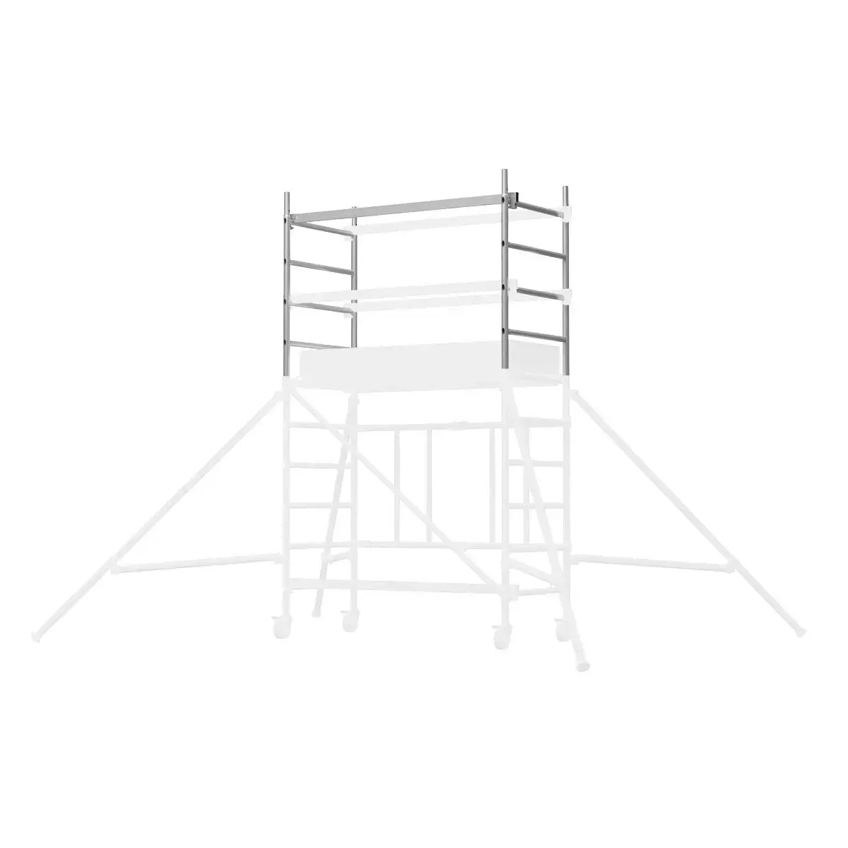 Sealey Platform Scaffold Tower Extension Pack 2 En 1004-1 1