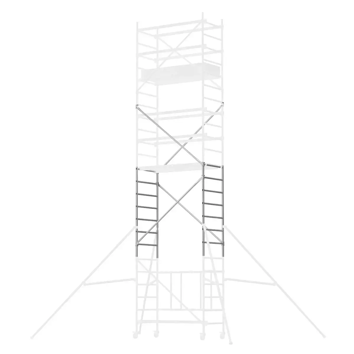 Sealey Platform Scaffold Tower Extension Pack 4 En 1004-1 1