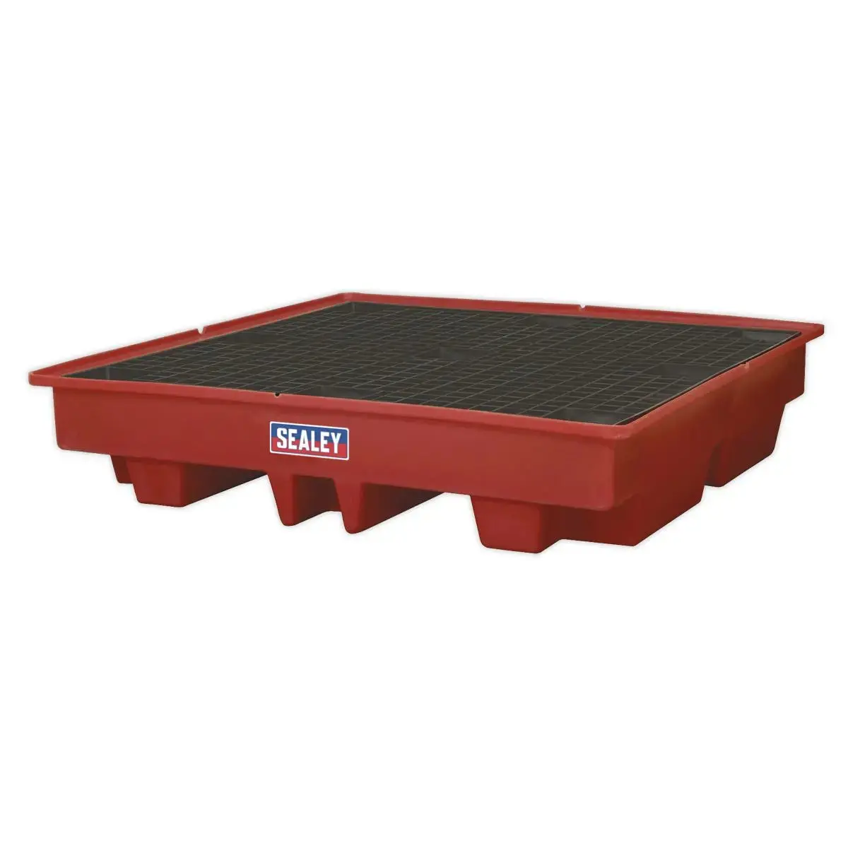 Sealey Polyethylene Barrrel Bund Spill Pallet 1280 X 1280 X 275Mm 1