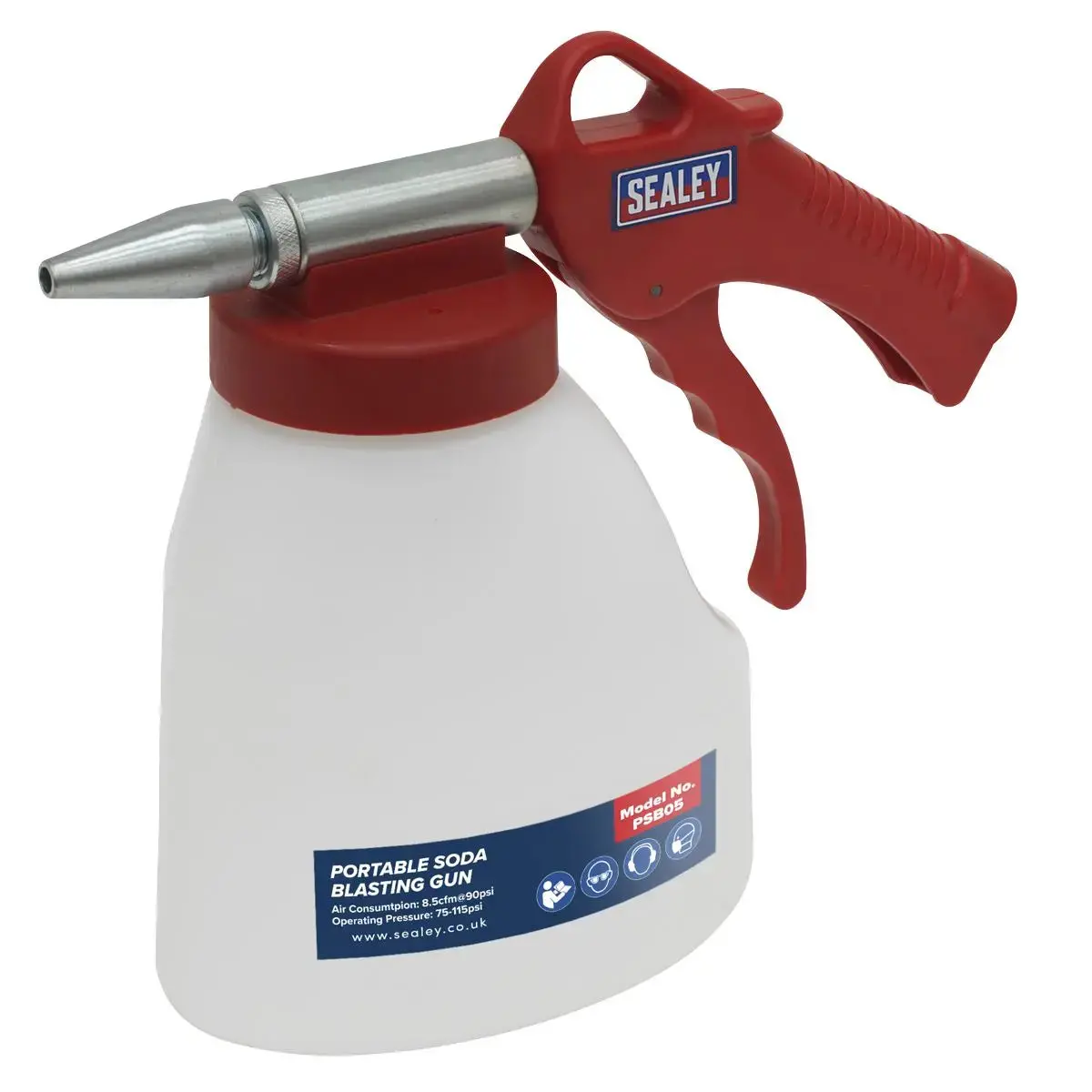 Sealey Portable Soda Blasting Gun 1