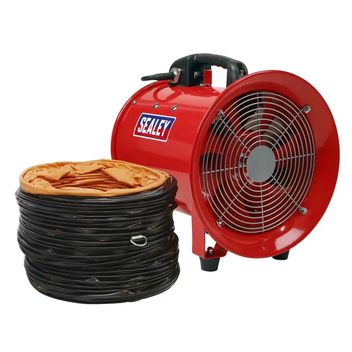 Sealey Portable Ventilator Ø250mm With 5M Ducting 1
