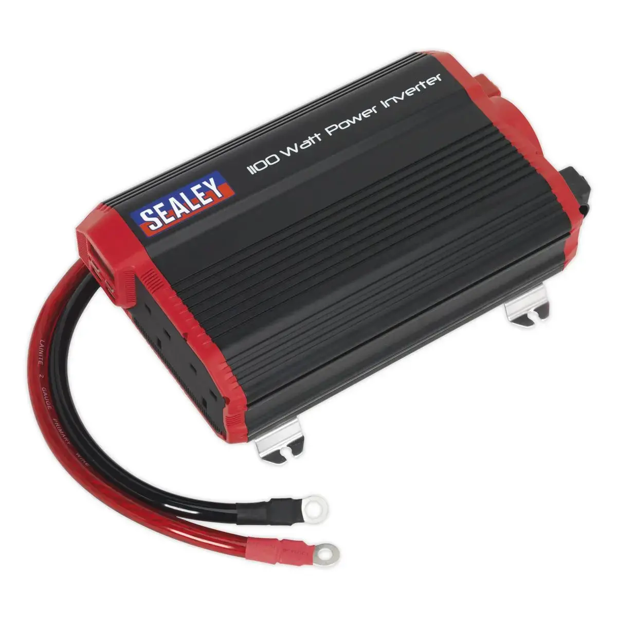 Sealey Power Inverter Modified Sine Wave 1100W 12V Dc - 230V ~ 50Hz 1
