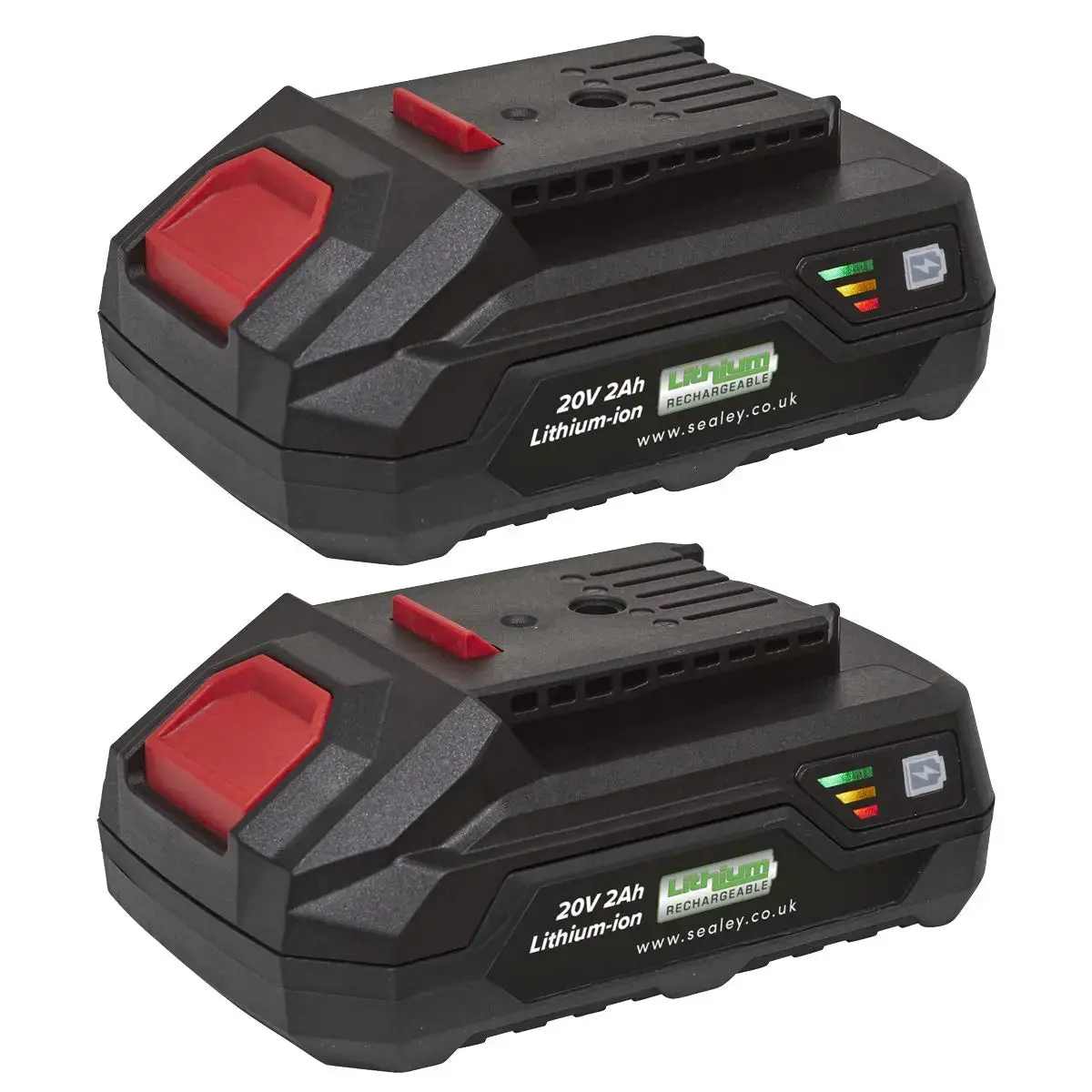Sealey Power Tool Battery Pack 20V 2Ah Kit For Sv20 Series 1