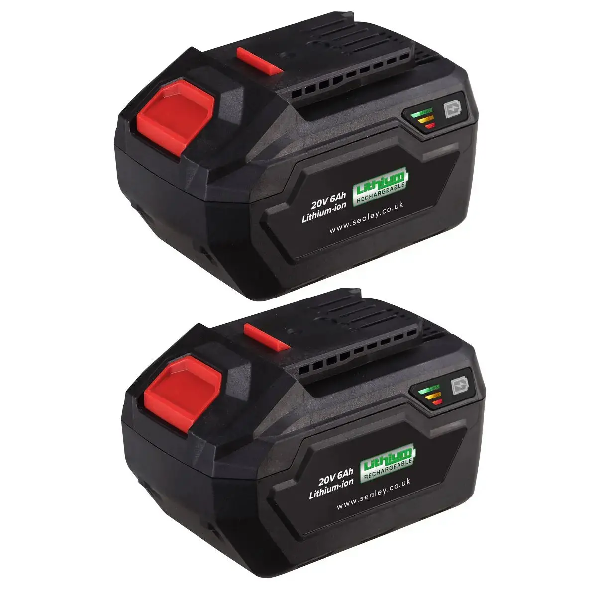 Sealey Power Tool Battery Pack 20V 6Ah Kit For Sv20 Series 1