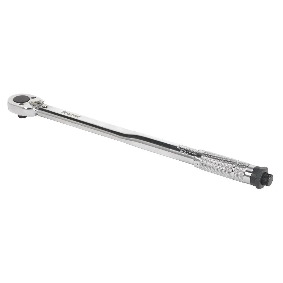 Sealey Premier 1/2" Drive Micrometer Torque Wrench 27-204Nm Reversible Ratchet 1