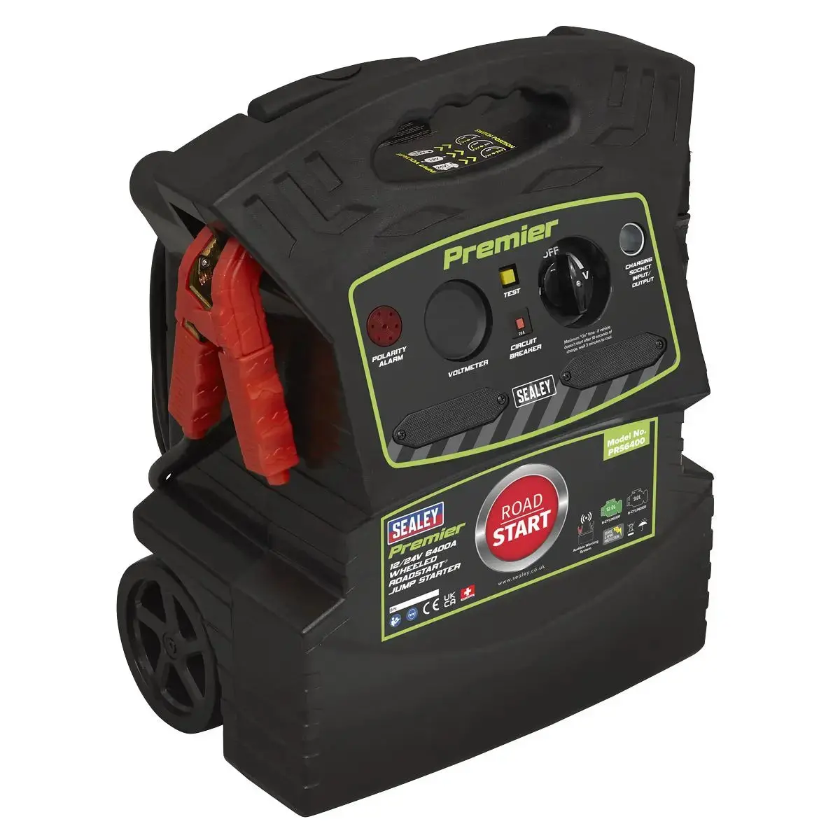 Sealey Premier 12/24V Premier Roadstart® Jump Starter 6400A 1