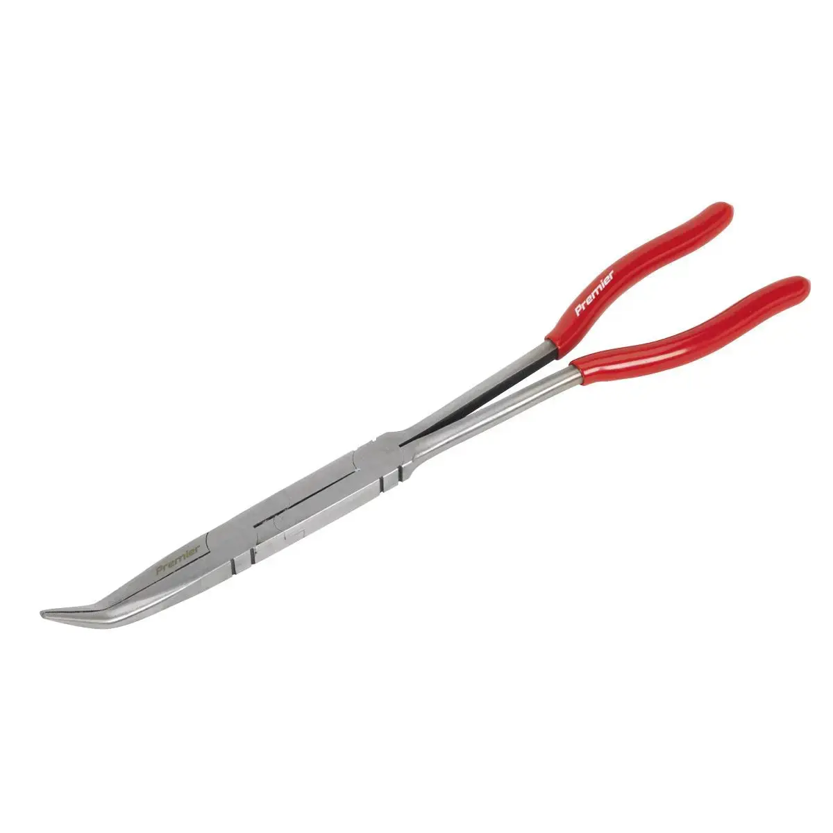 Sealey Premier 335Mm Double Joint Long Reach Needle Nose Pliers 45° Engine Bay 1