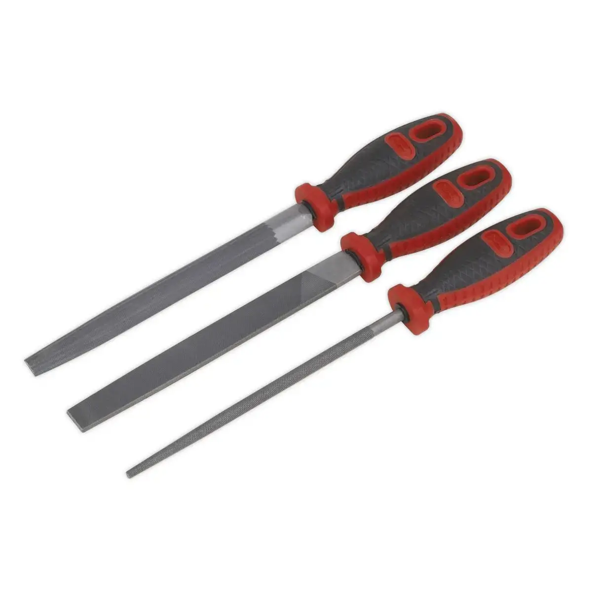 Sealey Premier 3Pc 200Mm Engineer's File Set 1