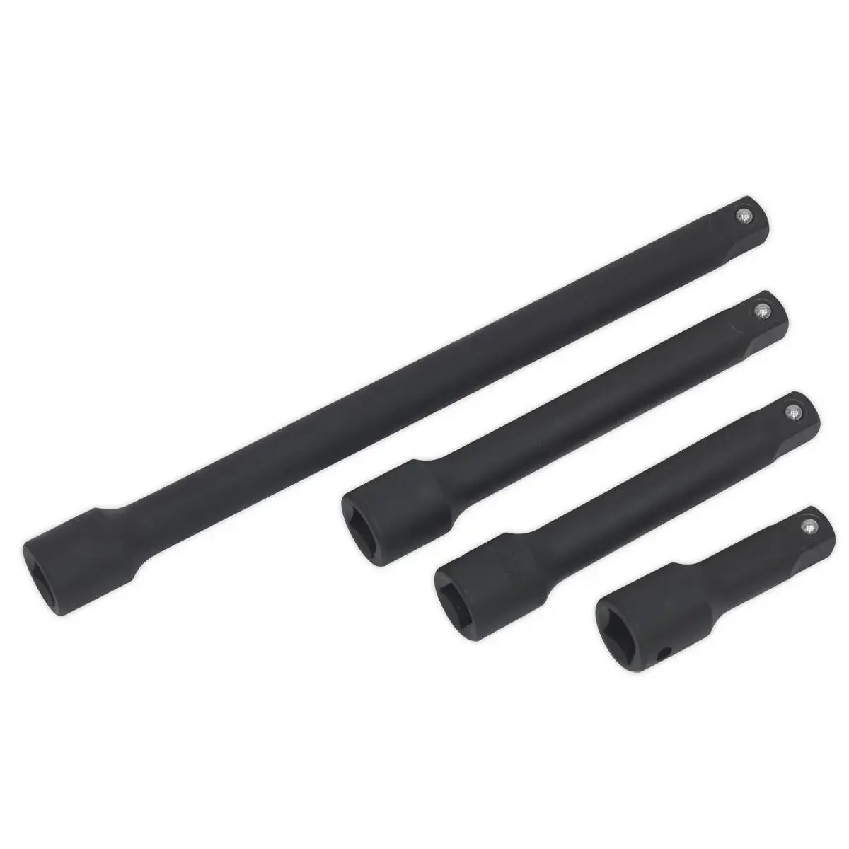 Sealey Premier 4 Piece 1/2" Drive Impact Extension Bar Set Socket 75-250Mm Length 1