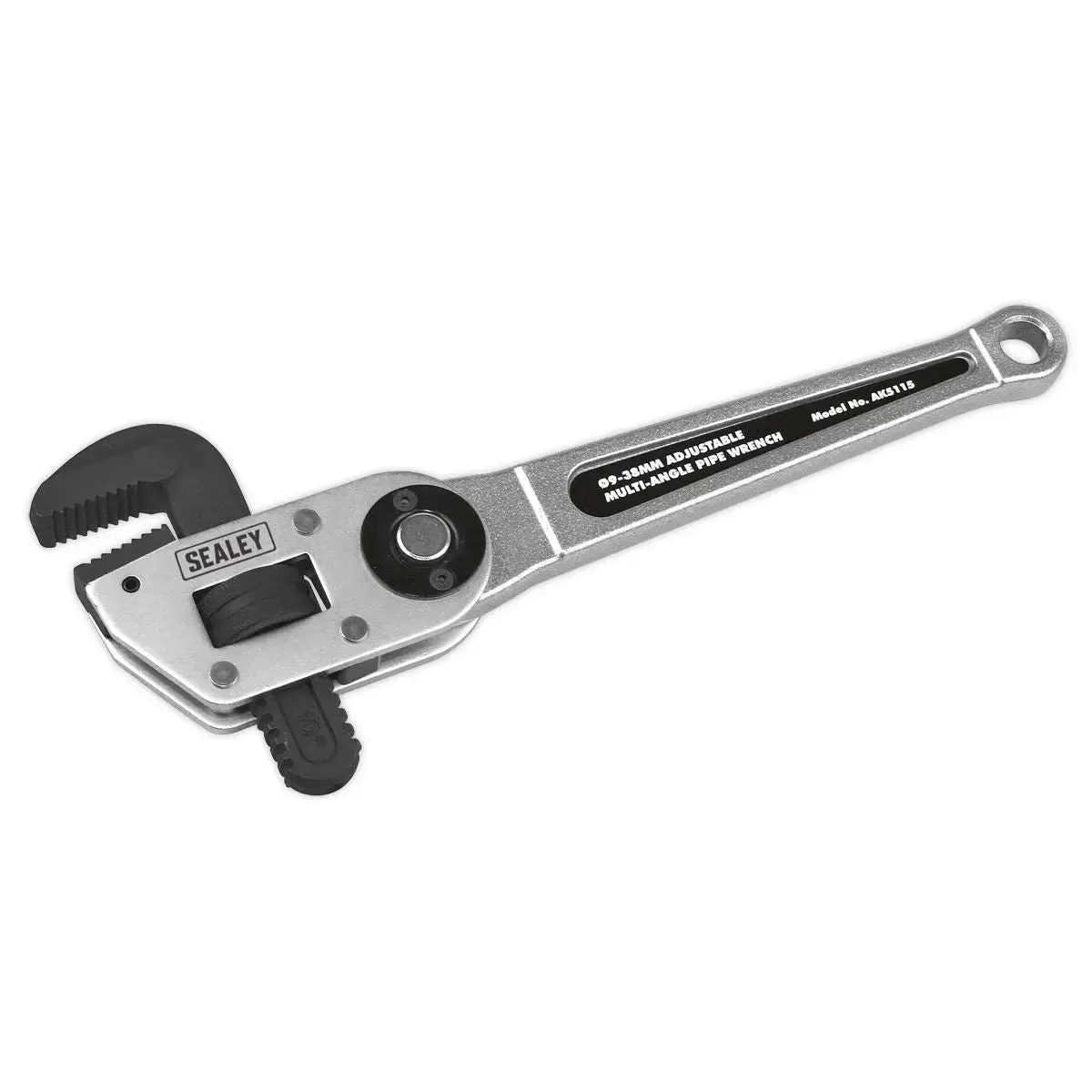 Sealey Premier Adjustable Multi-Angle Pipe Wrench Ø9-38Mm 1