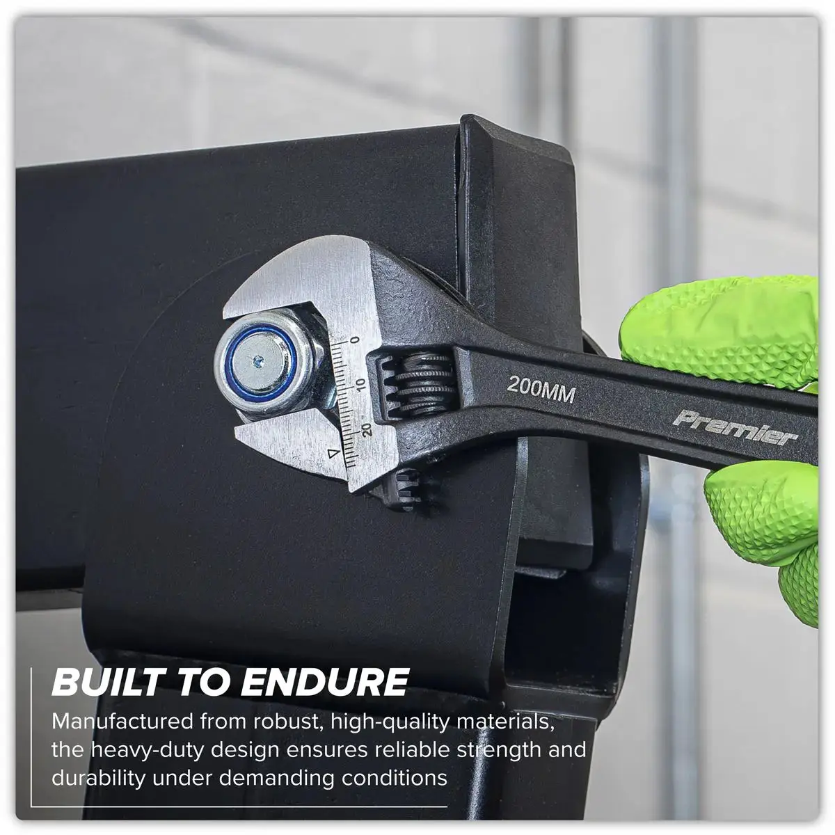 Sealey Premier Adjustable Wrench 200Mm 2