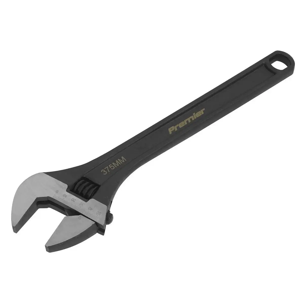 Sealey Premier Adjustable Wrench 375Mm Jaw Capacity 41Mm 1