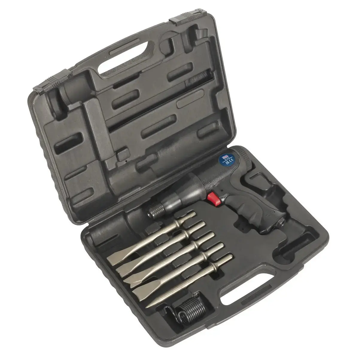Sealey Premier Air Hammer Kit Composite Premier - Long Stroke 1