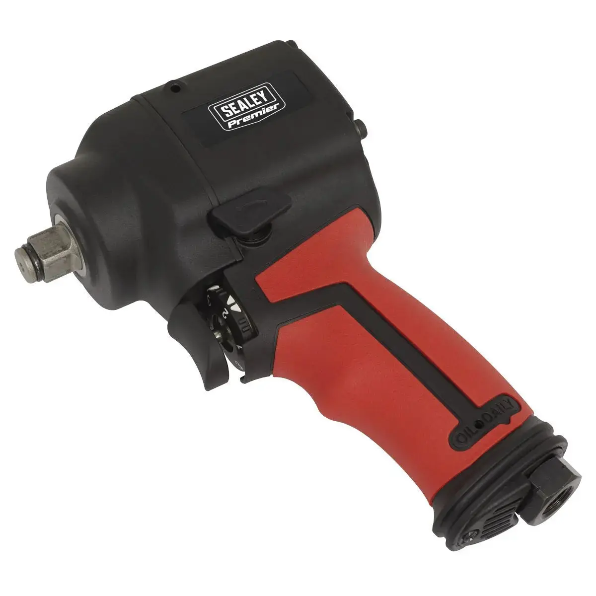 Sealey Premier Air Impact Wrench 1/2"Sq Drive Stubby - Twin Hammer 1