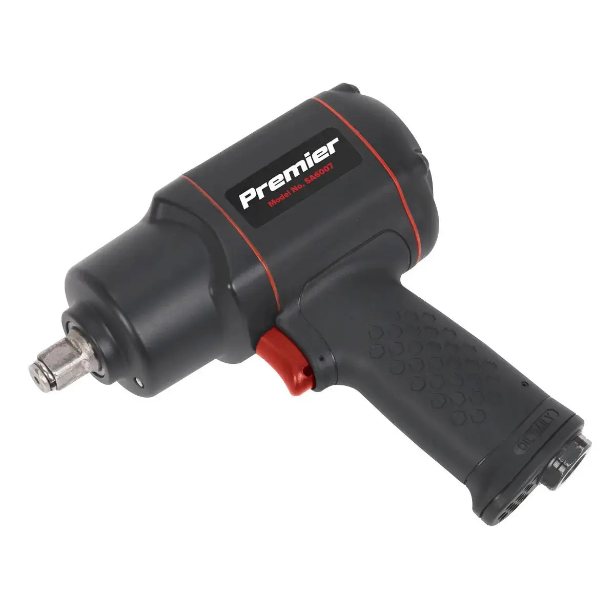 Sealey Premier Air Impact Wrench 1/2"Sq Drive - Twin Hammer 1