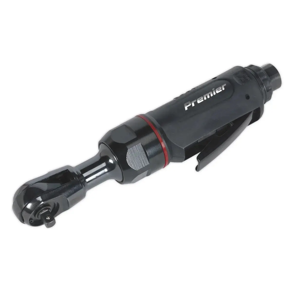 Sealey Premier Air Ratchet Wrench Compact 1/4"Sq Drive Premier 1