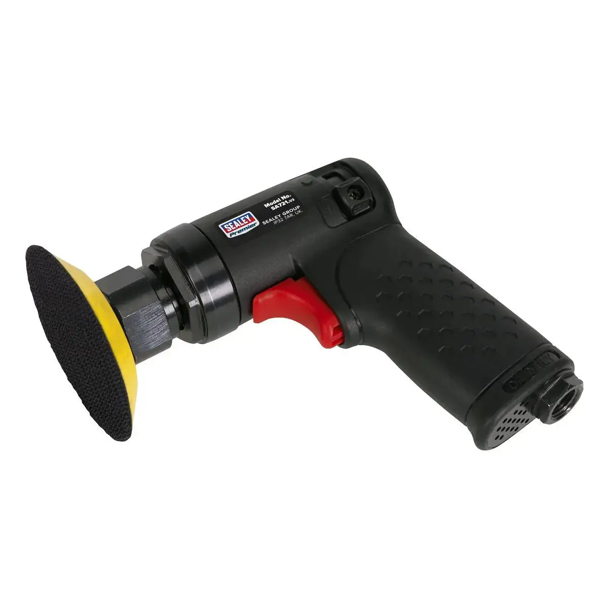 Sealey Premier Air Sander Ø75mm Orbital Composite Premier 1