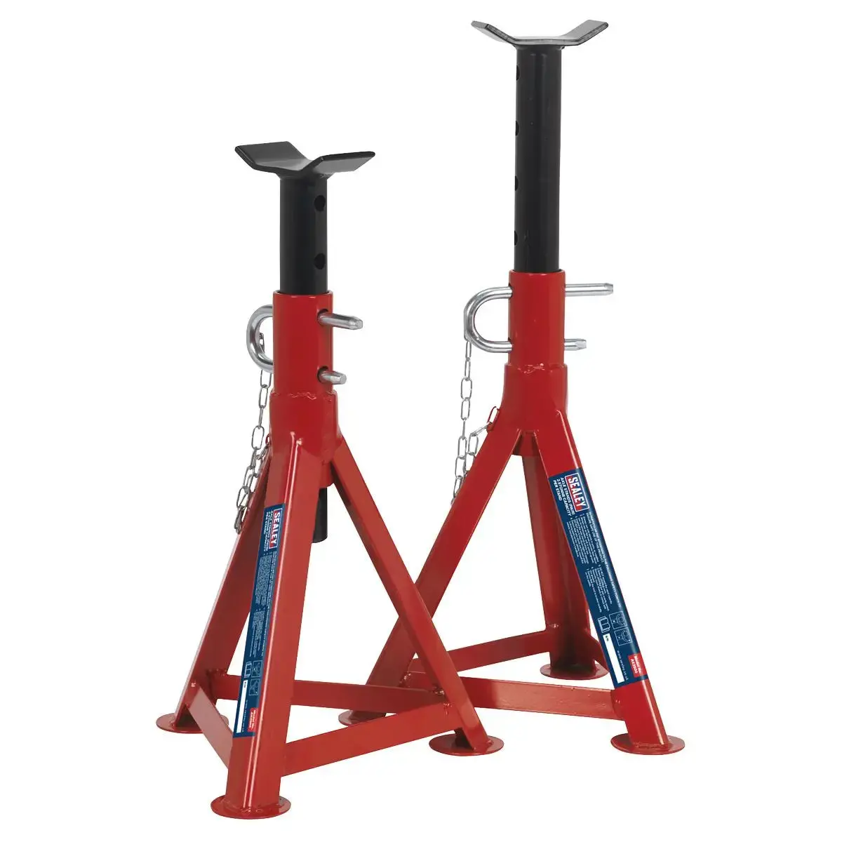 Sealey Premier Axle Stands (Pair) 2.5 Tonne Capacity Per Stand 1