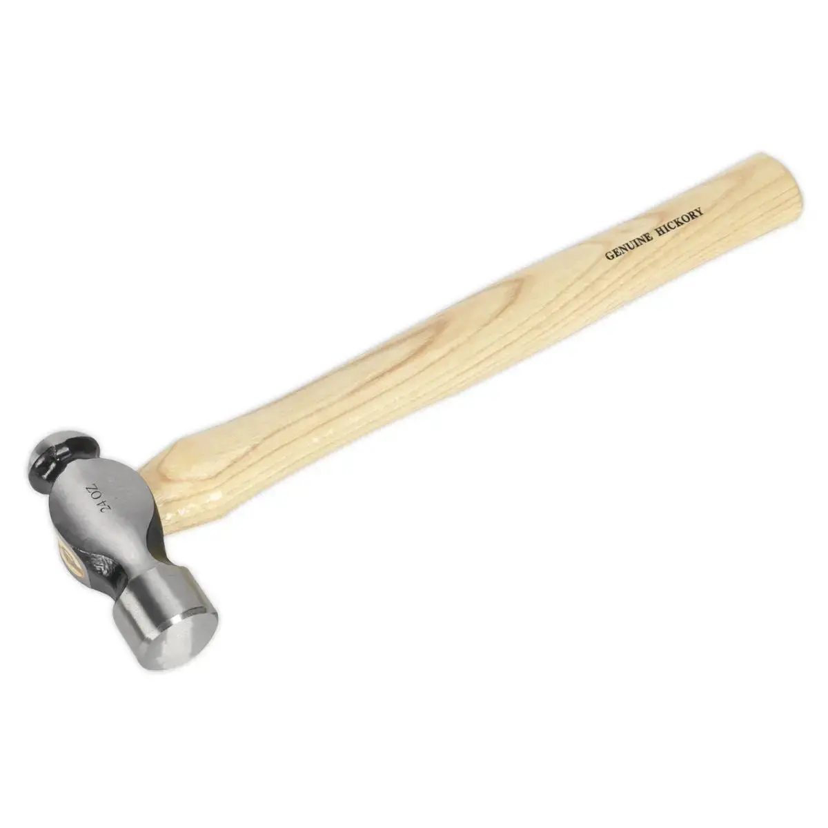 Sealey Premier Ball Pein Hammer 1.5Lb Hickory Shaft 1